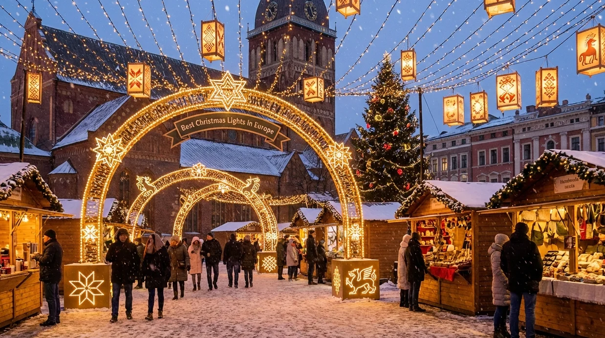 Weihnachten – Rigas zentraler Weihnachtsmarkt
