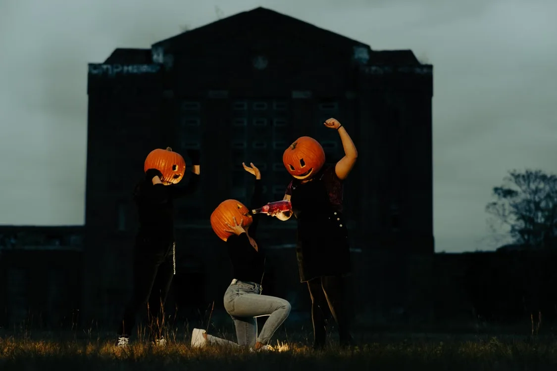 Write prompts such as “a vampire at the  (halloween party ideas) – halloween party entertainment