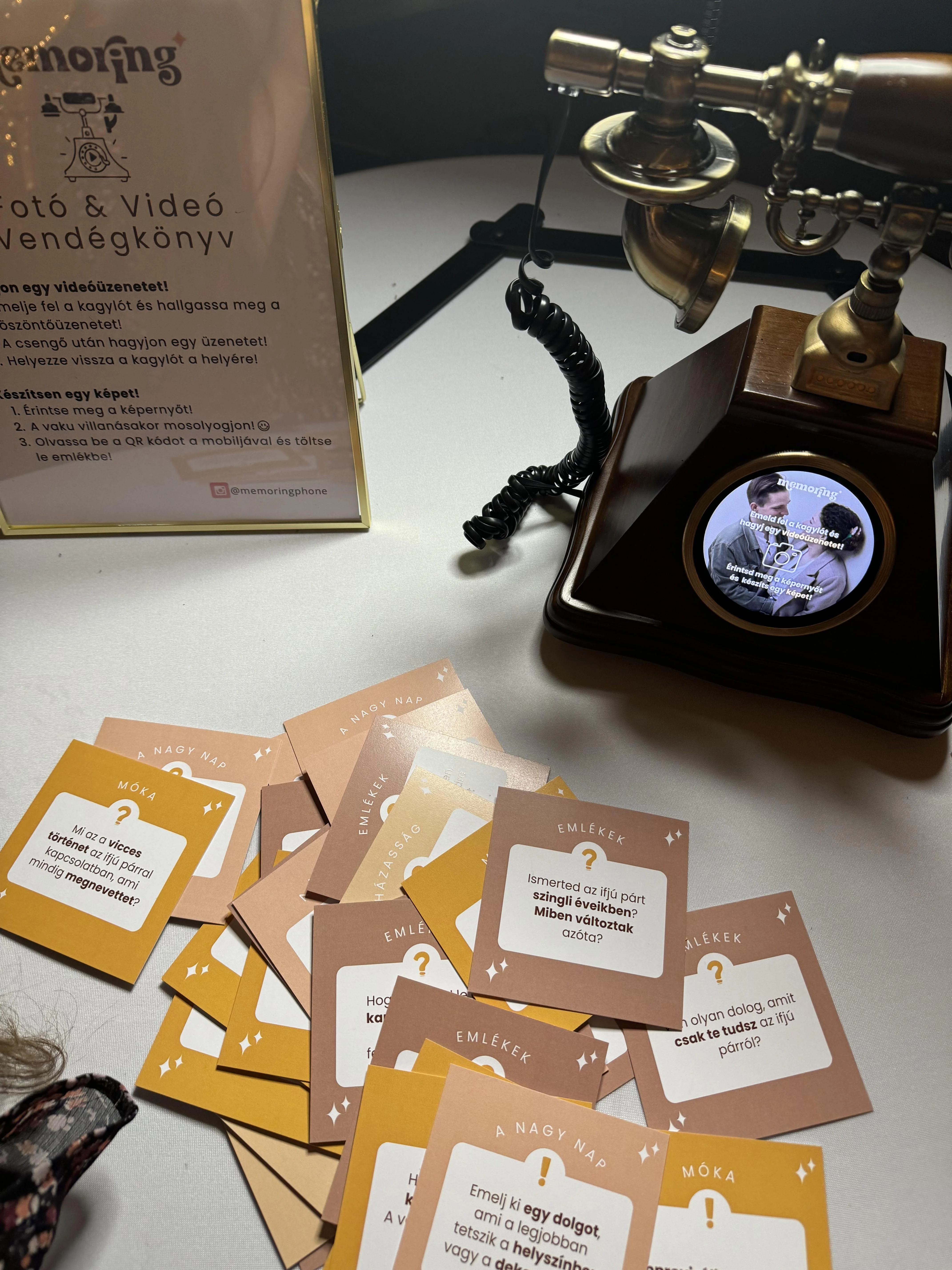 livre d’or vidéo mariage