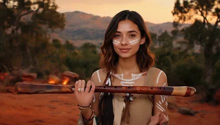 Australian Indigenous Memoring AI Photobooth