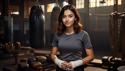 Boxer Portrait Memoring AI Photobooth