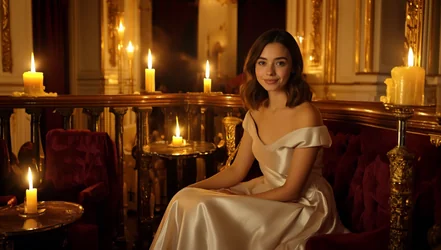 Candlelight Balcony Memoring AI Photobooth