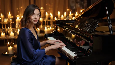 Candlelight Melodies Memoring AI Photobooth