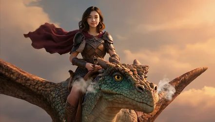 Dragon Rider Memoring AI Photobooth