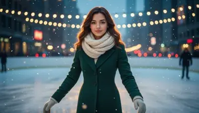 Ice Rink Memoring AI Photobooth