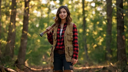 Lumberjack Memoring AI Photobooth