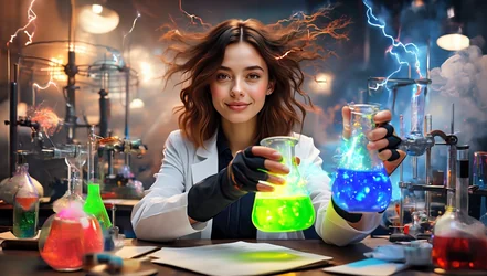 Mad Scientist Memoring AI Photobooth