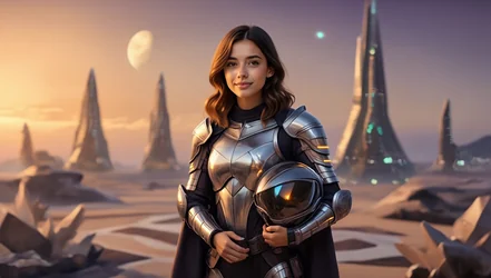 Sci Fi Warrior Memoring AI Photobooth