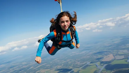 Skydiving Memoring AI Photobooth