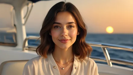 Sunset Yacht Memoring AI Photobooth