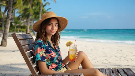 Tropical Chill Memoring AI Photobooth