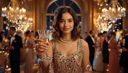 Twenties Party Memoring AI Photobooth