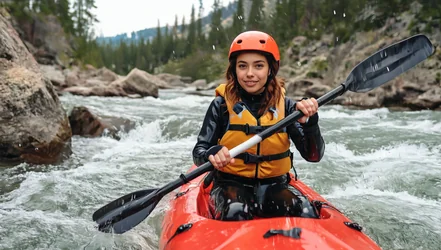 Whitewalker Kayaker Memoring AI Photobooth