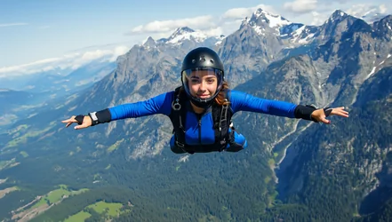 Wingsuit Flight Memoring AI Photobooth